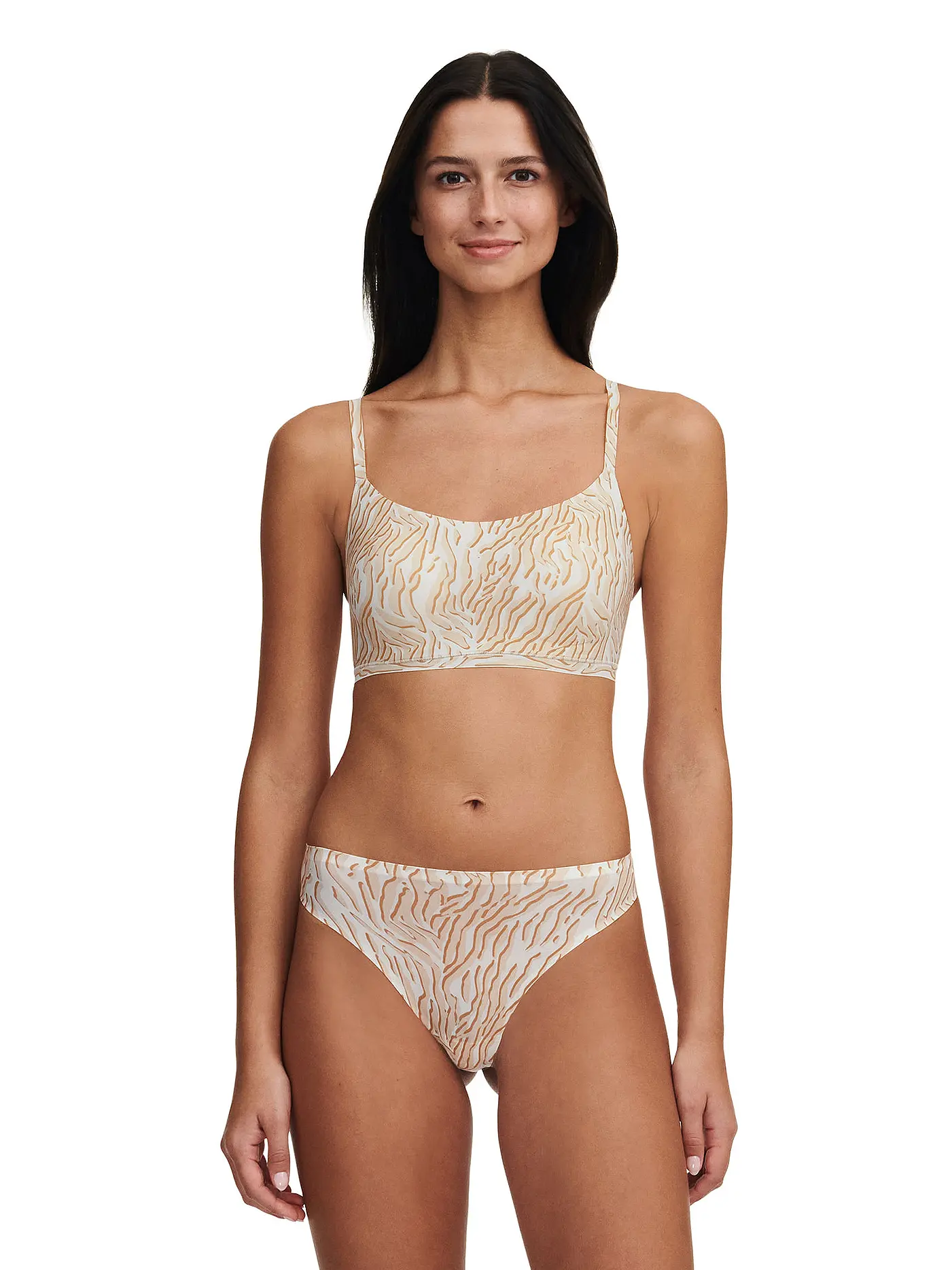 CHANTELLE | Bustier SOFTSTRETCH safari chic | beige